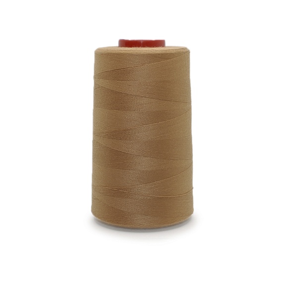 Нитки полиэстер 40/2 4000 ярд   СН коричневый светлый 1481 – №1