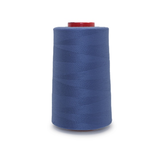 Нитки полиэстер 40/2 5000 ярд   mH синий 1288 – №1