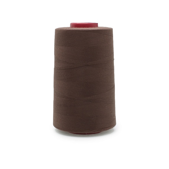 Нитки полиэстер 40/2 4000 ярд   СН коричневый темный 1533 – №1