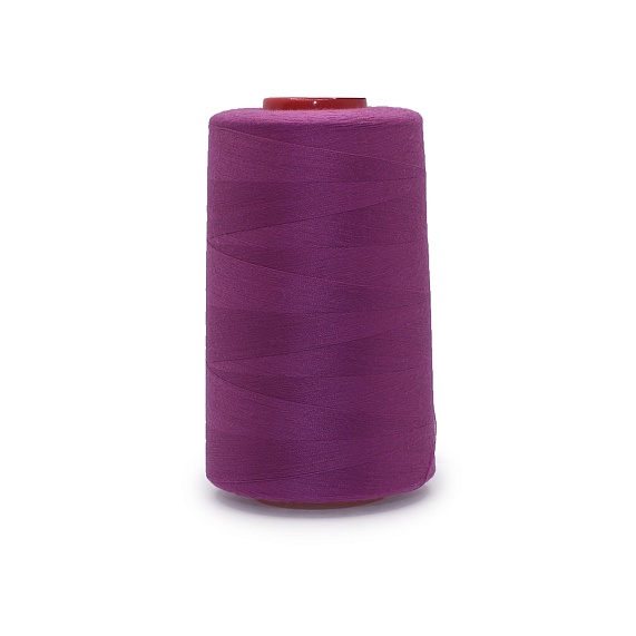 Нитки полиэстер 40/2 5000 ярд   mH малиновый 1546 – №1