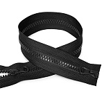 Молния тракторная 90 см Т5 разъемная усиленное 2 замка  бегунок LOGO А синий темный 330 – №3