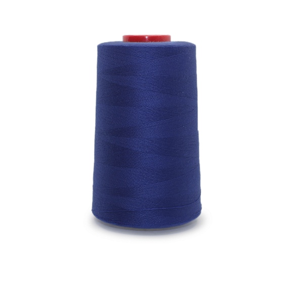 Нитки полиэстер 40/2 5000 ярд   Серебряная Нить васильковый 1294 – №1