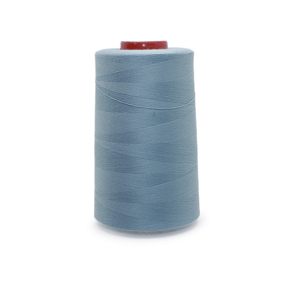 Нитки полиэстер 40/2 5000 ярд   mH голубой 1308 – №1