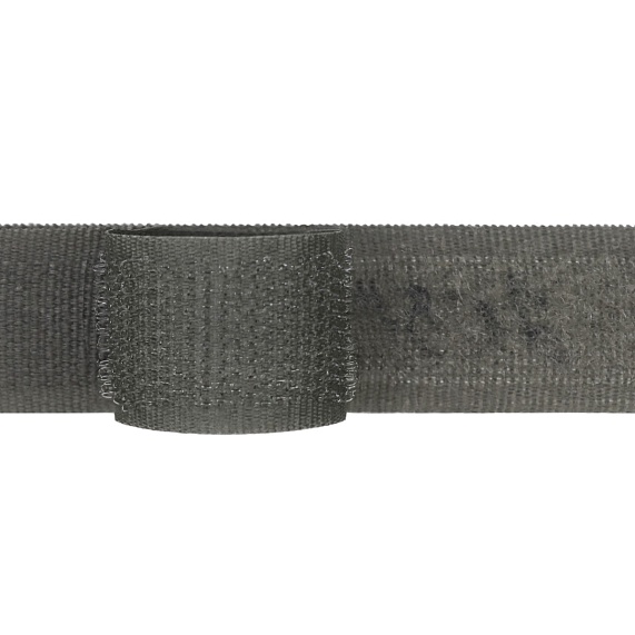 Лента контактная 20 мм компл. нейлон 25 м ДС серый 2051 – №1