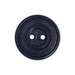 Пуговица пластиковая 17 мм 2 прокола   решетка  арт.ПС-3 ТП черный – №6