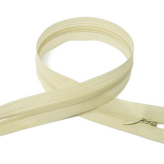 Молния потайная 50 см Т3, А бежевый 276 – №1