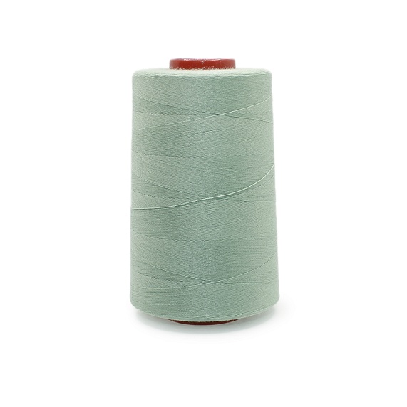 Нитки полиэстер 40/2 5000 ярд   Серебряная Нить зеленый светлый 1406 – №1