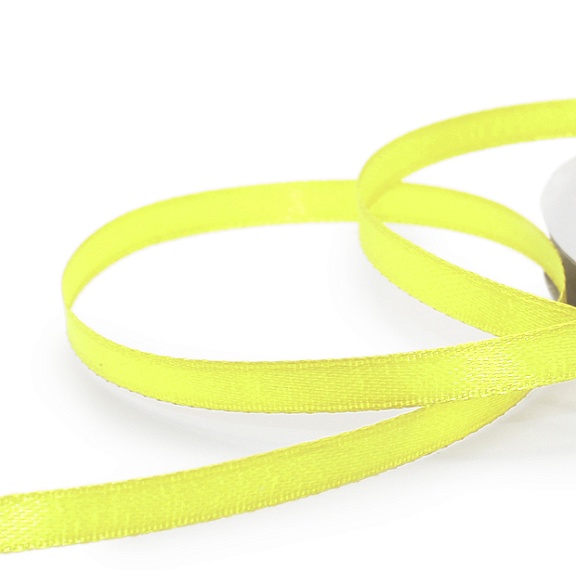 Лента атласная 3 мм  100 м Н желтый 015 – №1