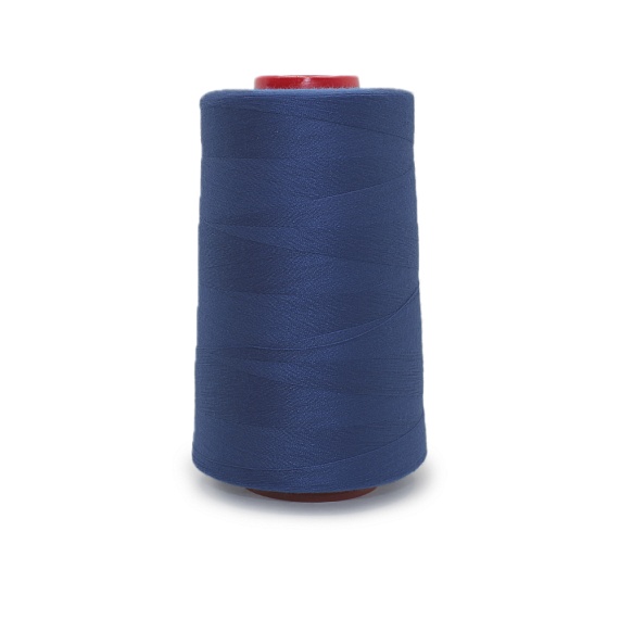 Нитки полиэстер 40/2 4000 ярд   СН синий 1290 – №1