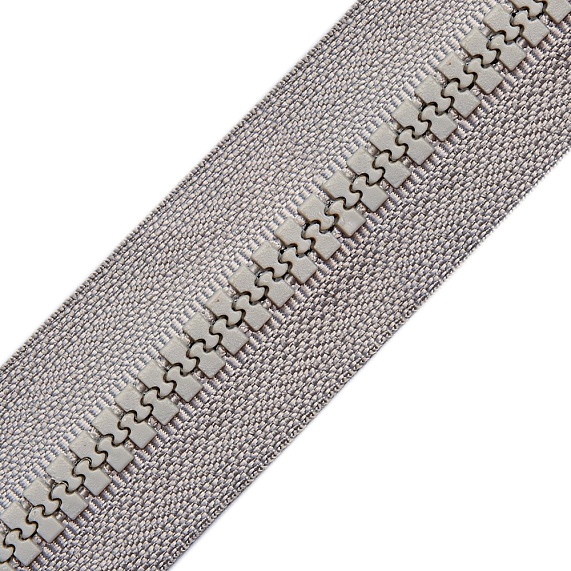 Молния тракторная 60 см Т5 разъемная  1 замок   ДС серый 372 – №1