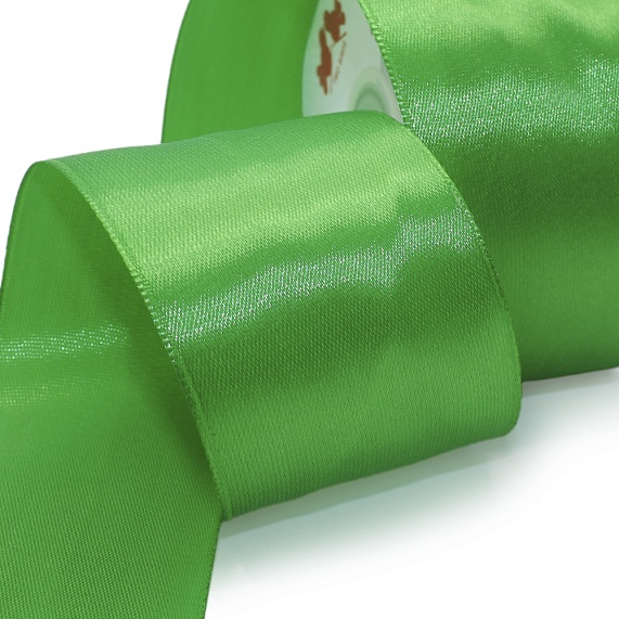 Лента атласная 50 мм  30 ярд Н зеленый 108 – №1