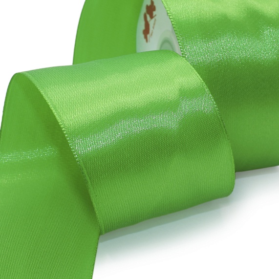 Лента атласная 50 мм  30 ярд Н зеленый 106 – №1