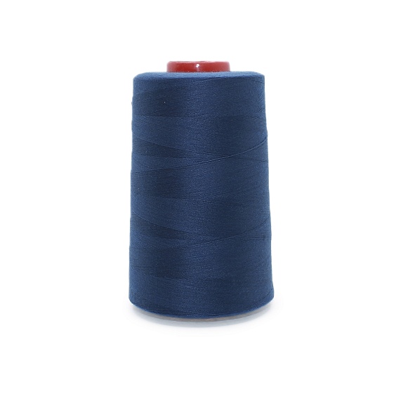 Нитки полиэстер 40/2 4000 ярд   СН синий 1319 – №1