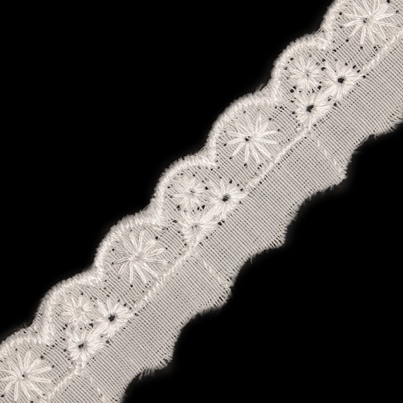 Шитье  25 мм 13,7 м ДС Китай белый – №1