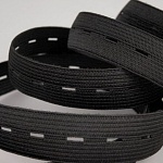 Резинка вязаная 20 мм  с перфорацией 25 м арт.0120 Ф белый – №3