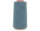 Нитки полиэстер 40/2 5000 ярд   Серебряная Нить голубой темный 1312 – №2