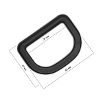 Полукольцо d=30 мм  500 шт ВП хаки 471 – №1