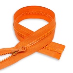 Молния тракторная 65 см Т5 разъемная усиленное 1 замок  бегунок LOGO А синий темный 330 – №11