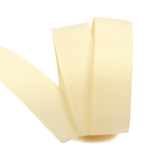 Лента репсовая  38 мм  IDEAL в рубчик 27,4 м  М бежевый 815 – №1