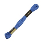 Нитки для рукоделия  Мулине  100% хлопок  10 м 12 шт ПНК им. Кирова синий 8102 – №47