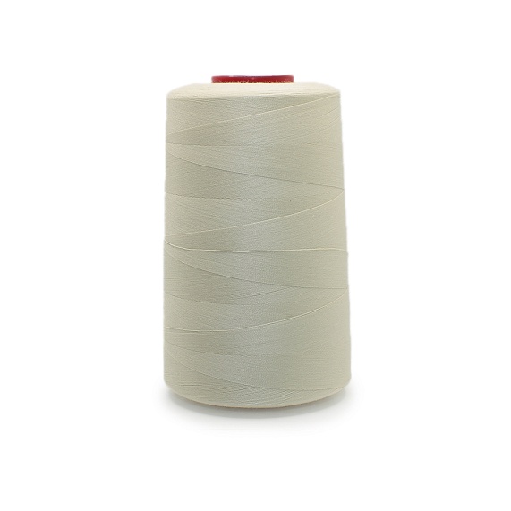 Нитки полиэстер 40/2 4000 ярд   СН молочный 1376 – №1