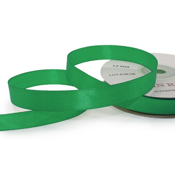 Лента атласная 12 мм  30 ярд Н зеленый 103 – №1