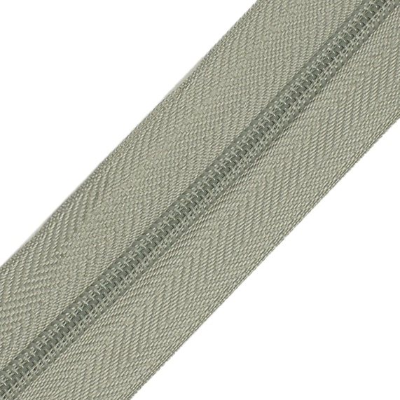 Молния рулонная  Т3  400 м Д серый светлый 310 – №1