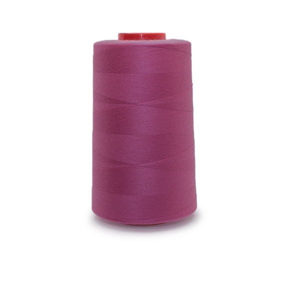 Нитки полиэстер 40/2 5000 ярд   mH малиновый 1165 – №1