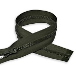 Молния тракторная 40 см Т5 разъемная усиленное 1 замок  бегунок LOGO А черный – №6