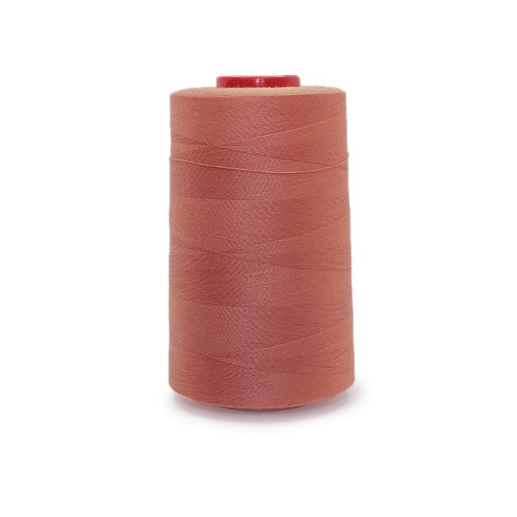 Нитки полиэстер 40/2 5000 ярд   Серебряная Нить коралловый 1108 – №1