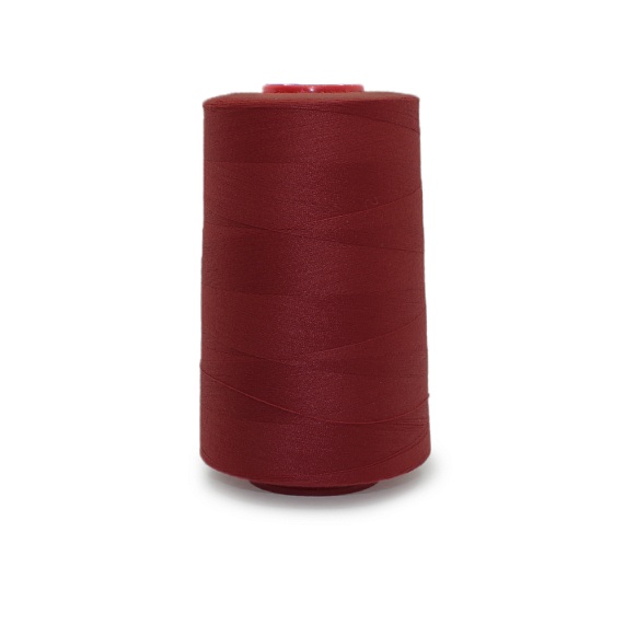 Нитки полиэстер 40/2 5000 ярд   mH красный 1114 – №1