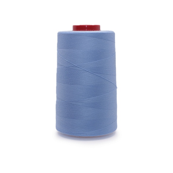 Нитки полиэстер 40/2 5000 ярд   mH голубой 1535 – №1