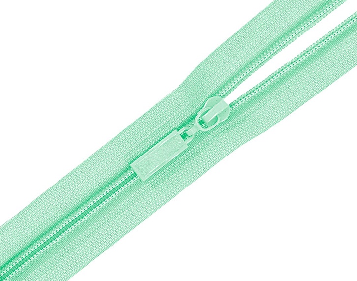 Молния спиральная 60 см Т5 разъемная  Лидер мятный 533 – №1