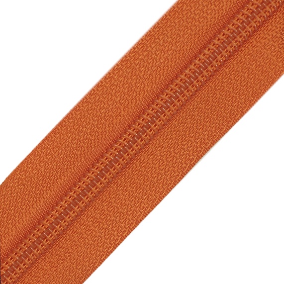 Молния рулонная  Т3  400 м К/О оранжевый 157 – №1