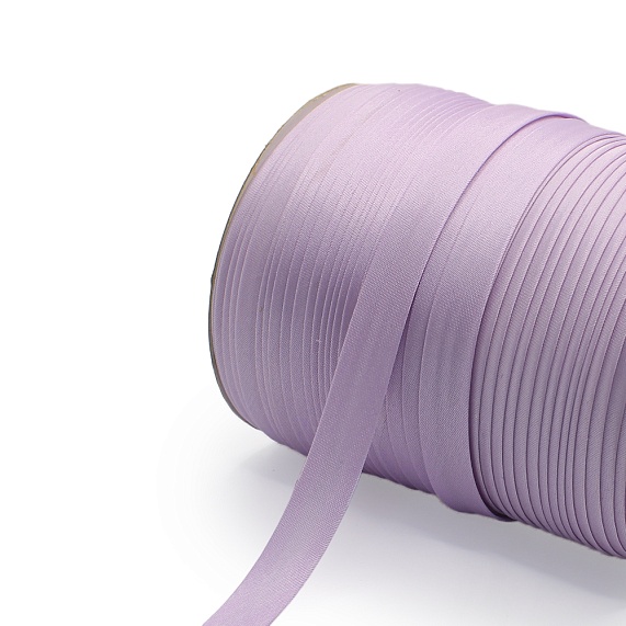 Косая бейка атласная  16 мм 132 м Н сиреневый 035 – №1