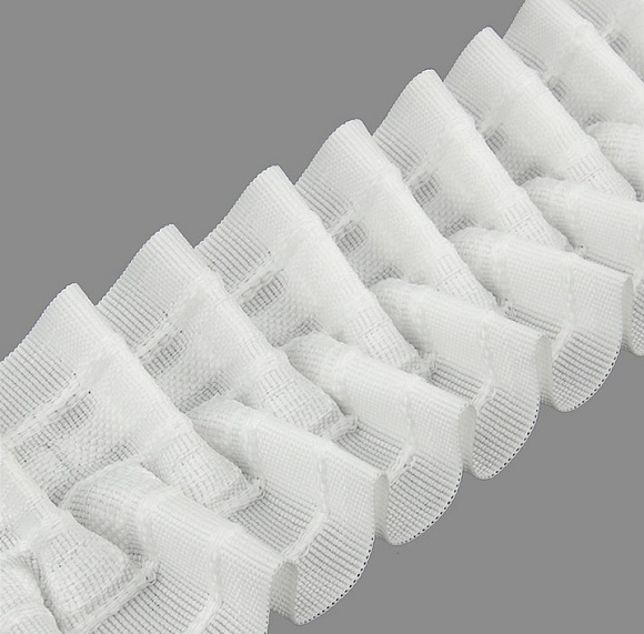 Лента шторная   60 мм органза 4 нити буферная 50 м арт.605-О ЕП – №1