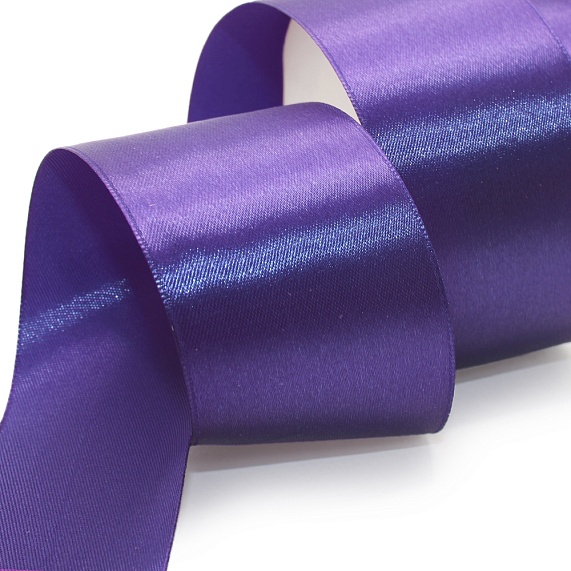 Лента атласная 50 мм  30 ярд Н фиолетовый 174 – №1