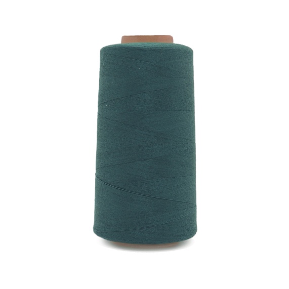 Нитки полиэстер 40/2 5000 ярд   Серебряная Нить морская волна 1250 – №1