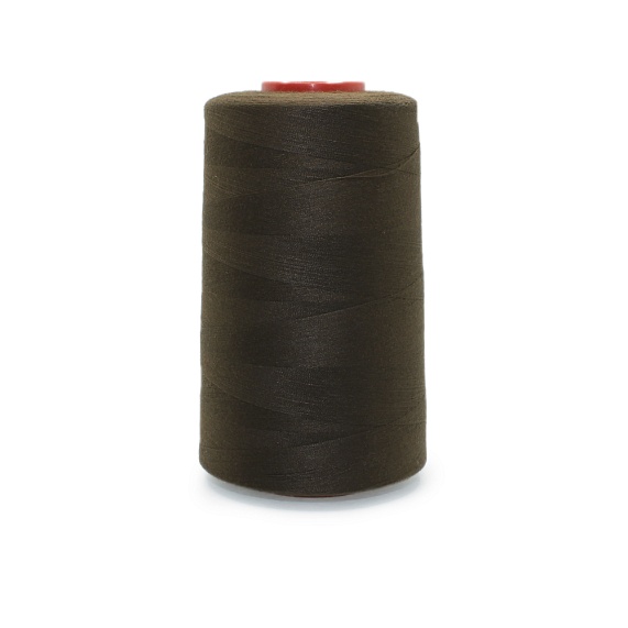 Нитки полиэстер 40/2 4000 ярд   СН коричневый темный 1492 – №1