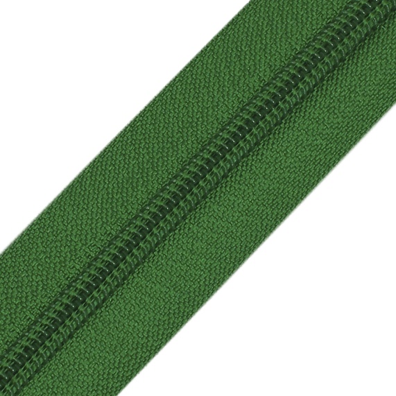 Молния рулонная  Т3  400 м А зеленый 243 – №1