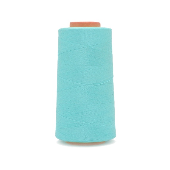 Нитки полиэстер 40/2 5000 ярд   mH голубой 1575 – №1