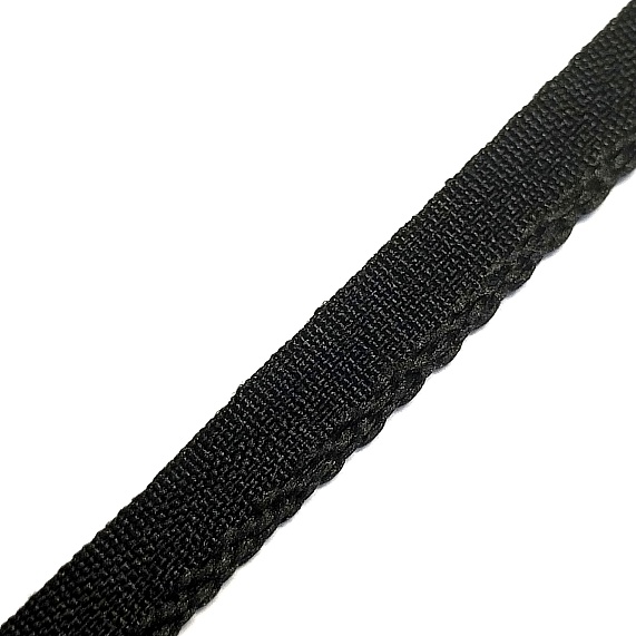 Кант отделочный для одеял и подушек  4,21 г/м плотный 12мм 600 м ШП черный – №1
