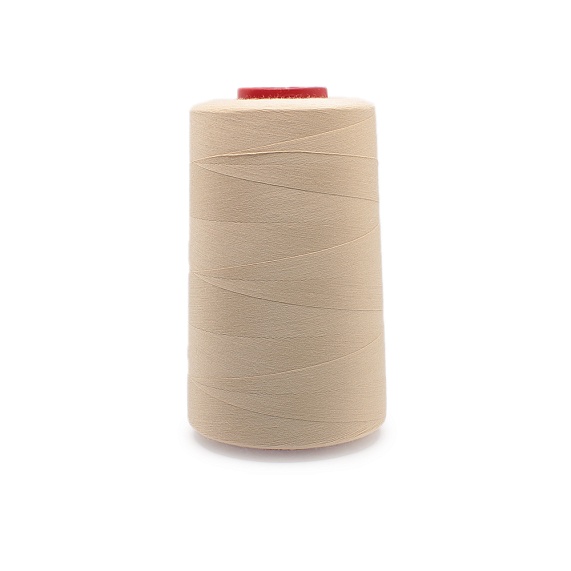 Нитки полиэстер 40/2 4000 ярд   СН бежевый светлый 1477 – №1