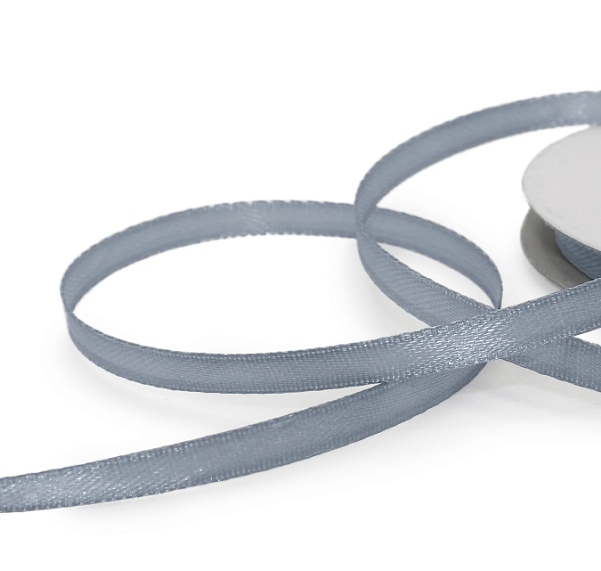 Лента атласная 3 мм  100 м Н серый 179 – №1