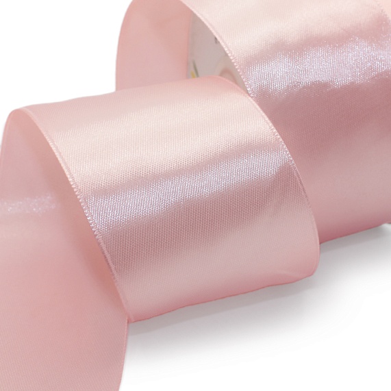 Лента атласная 50 мм  30 ярд Н розовый 069 – №1