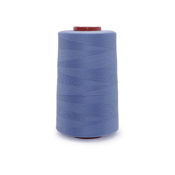 Нитки полиэстер 40/2 5000 ярд   mH голубой 1283 – №1