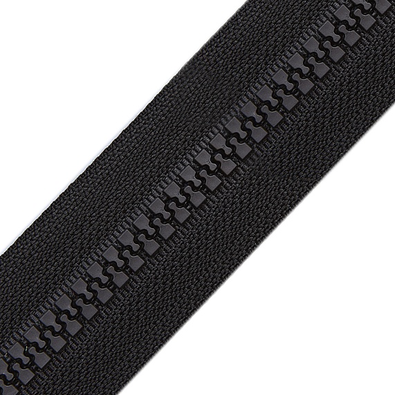 Молния тракторная 65 см Т8 разъемная  2 замка   А черный – №1