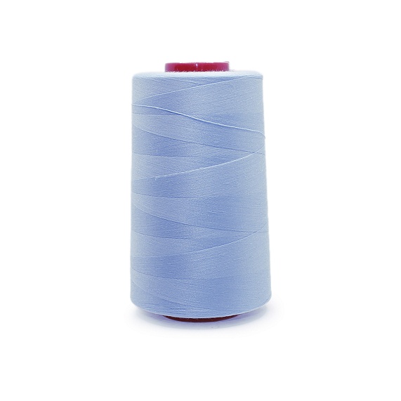Нитки полиэстер 40/2 4000 ярд   СН голубой 1282 – №1