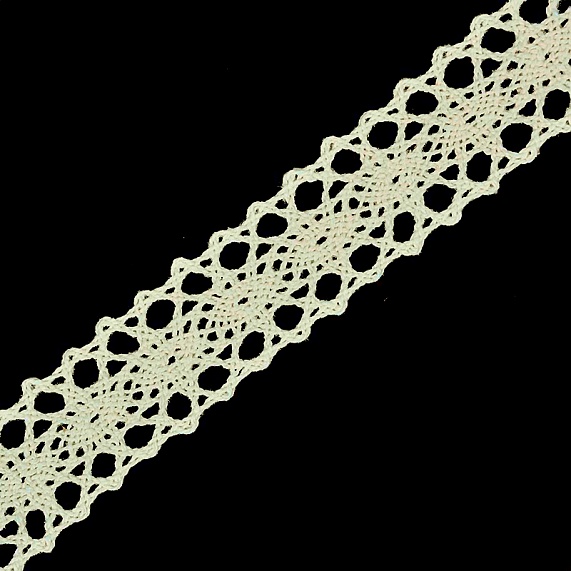 Тесьма вязаная  20 мм 10 м арт.TBY-6307 М бежевый светлый 36 – №1