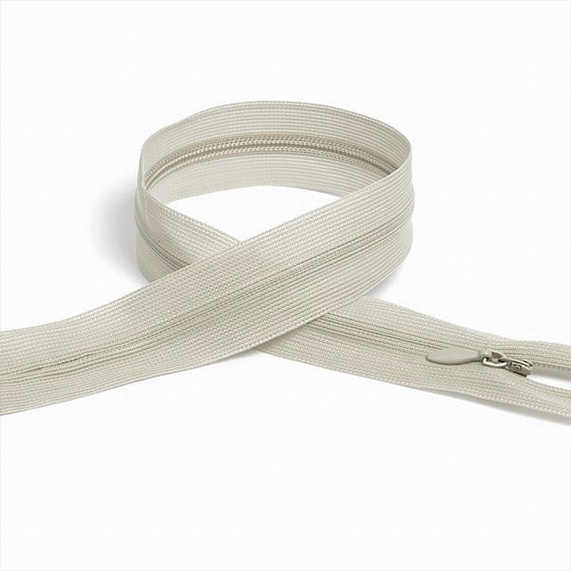 Молния потайная 50 см Т3, А бежевый светлый 307 – №1